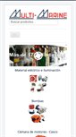 Mobile Screenshot of multimarine.es